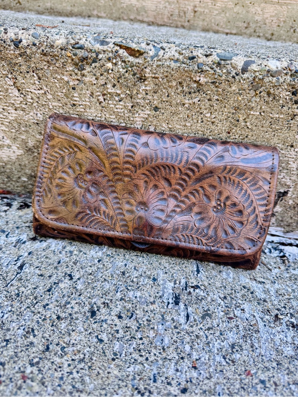 American West Leather Wallet